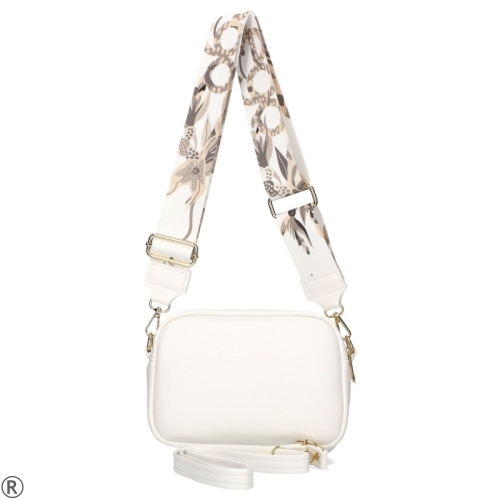 Малка чанта в бял цвят EGO- White