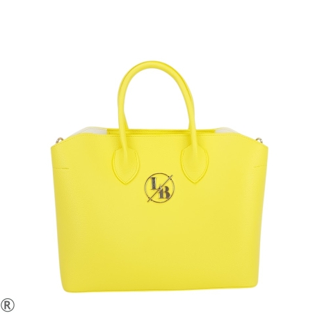 Жълта дамска чанта- Laura Biaggi Yellow 10592