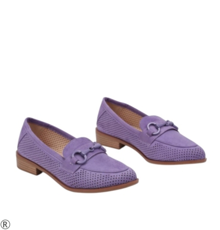 Лилави дамски лоуфъри- Izabel Purple 11068