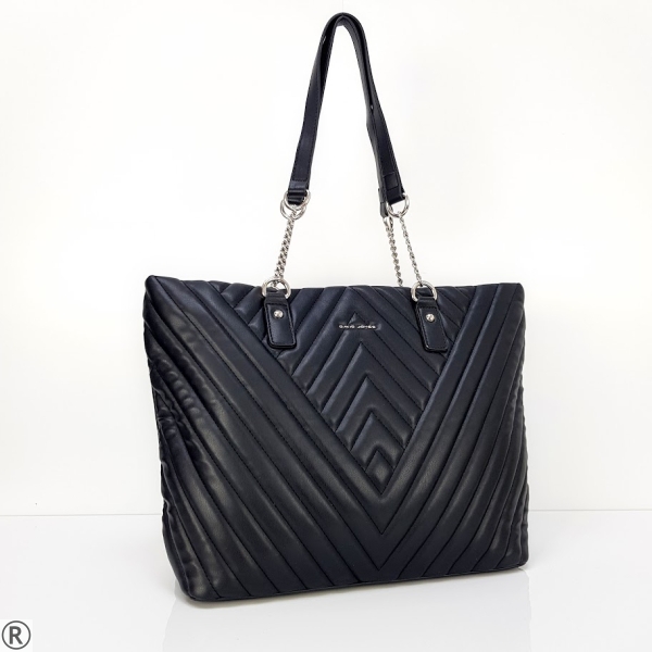 Дамска ежедневна чанта в черен цвят- Amber