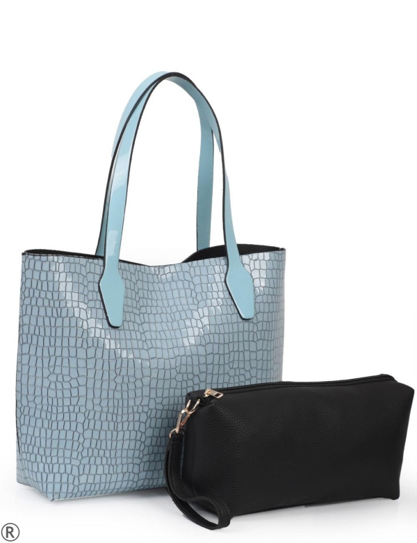 Ежедневна чанта торба в син цвят- Velea Blue