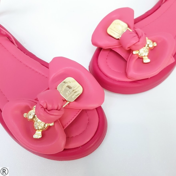 Равни сандали в цикламен цвят- Tessa Pink