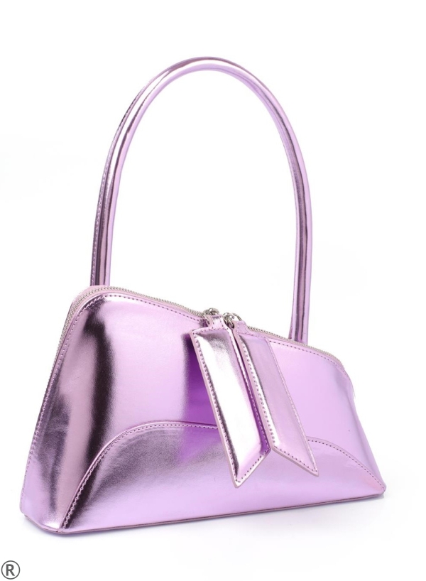 Мини дамска чанта в лилав цвят- Jaklin Lila