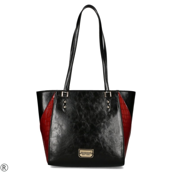 Дамска чанта Monnari- Multi Red Kroco