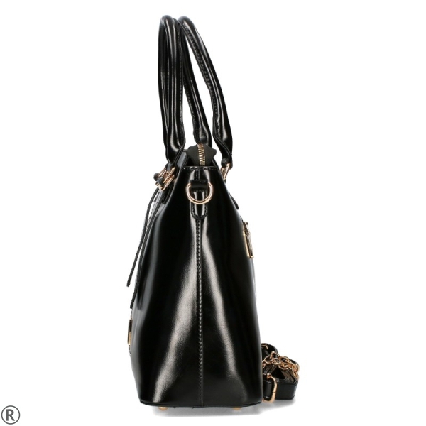 Дамска чанта Monnari- Multi Black&Red