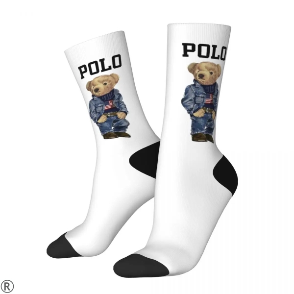 Сет от чорапи с плюшено 3D поло мече - Americana Polo