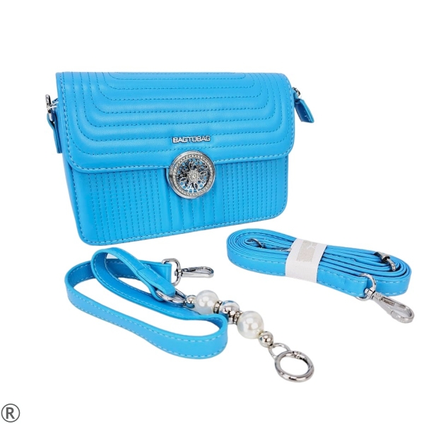 Дамска чанта в син цвят- Mirana Blue