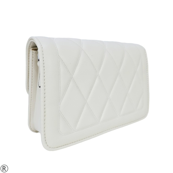 Малка елегантна чанта в бял цвят- Leyla White