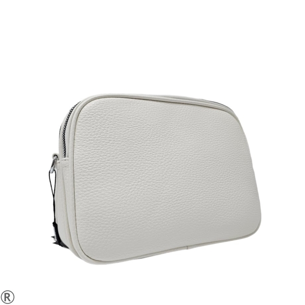Ежедневна чанта за рамо в бял цвят- Klara White