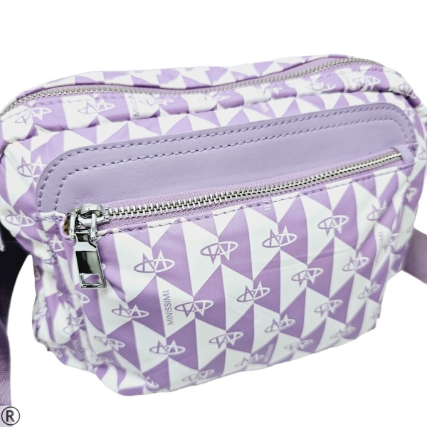 Спортна дамска чанта в лилав цвят- Valerie Purple