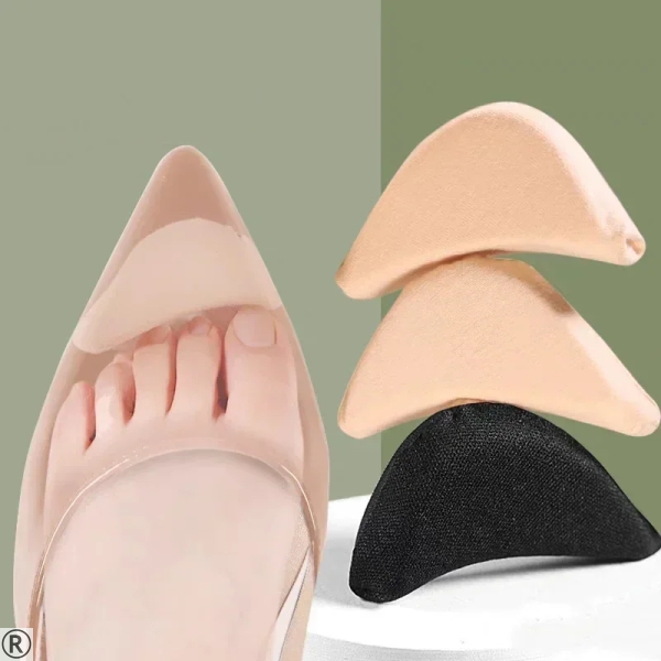 Възглавнички за коригиране на размера на обувки с висок ток- цвят телесен