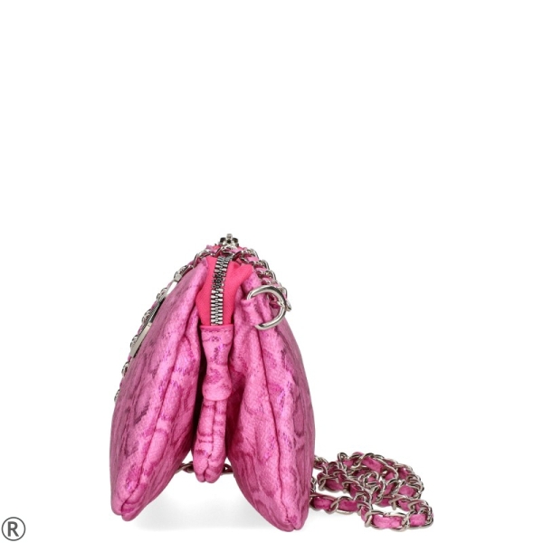 Дамска чанта в цвят фуксия- Monnari