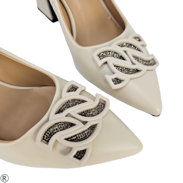 Дамски елегантни обувки в бежов цвят- Eliza Bulgaria