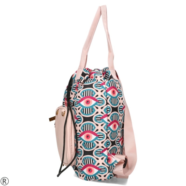 Дамска чанта-раница 2 в 1 - EGO Pink 10371