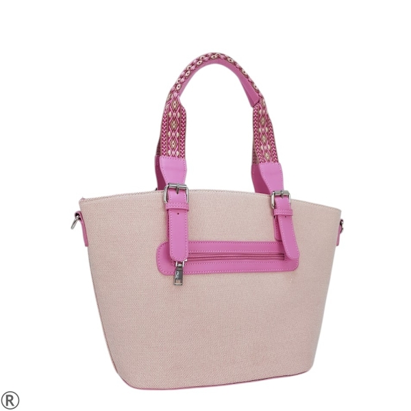 Дамска розова чанта- Tita Pink 10539