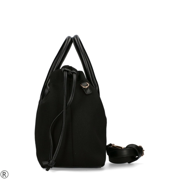 Черна чанта тип торба- FEMESTAGE Black 11019