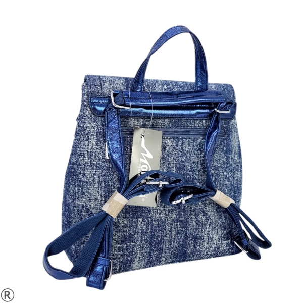 Дънкова дамска раница- Sisi Blue 11038