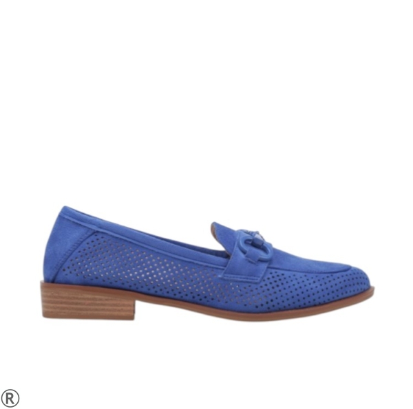 Сини дамски лоуфъри- Izabel Blue 11065