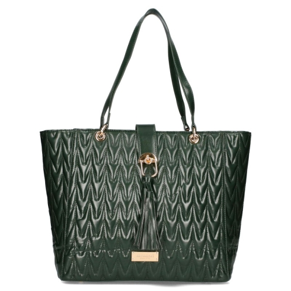 Зелени дамски боти от естествена кожа- Zina Green 11242