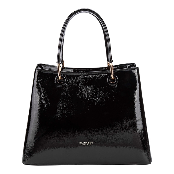 Боти на малък ток в бордо и черен цвят лак - Klara Red 11237