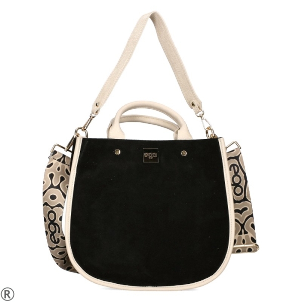 Черни ботуши на платформа- Patricia Black 9847