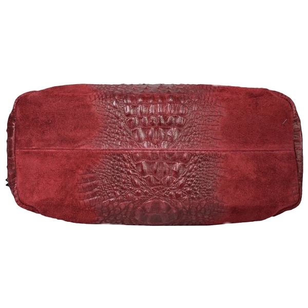 Луксозна чанта от естествен велур- Anakke 11501