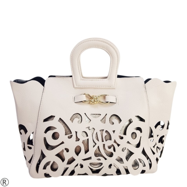 Бежови ботуши на удобен широк ток- Eliza Bulgaria 11482