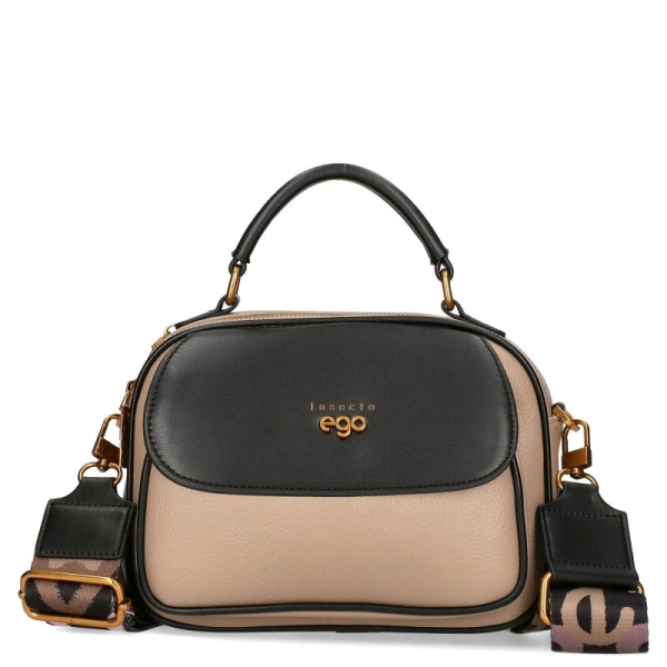 Бежова чанта с две отделения- EGO Beige 11579