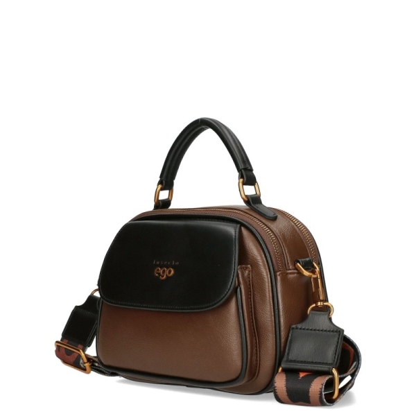 Кафява чанта с две отделения- EGO Brown 11580
