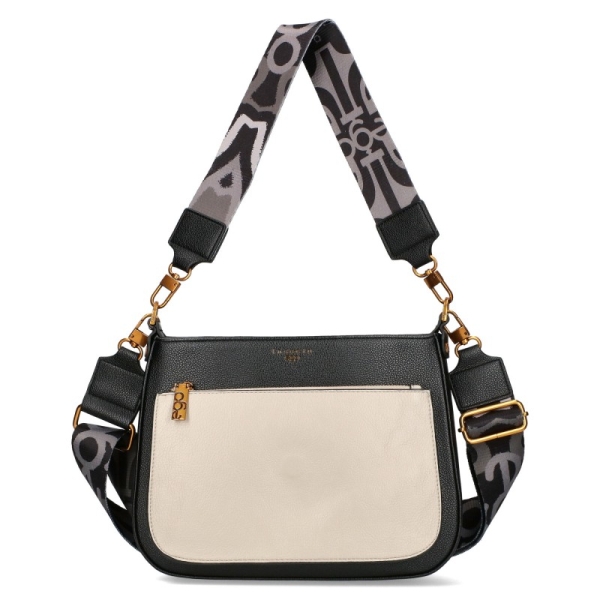 Сива чанта с два сменяеми капака и дълга дръжка- EGO Grey 11581