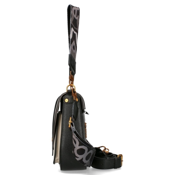 Сива чанта с два сменяеми капака и дълга дръжка- EGO Grey 11581