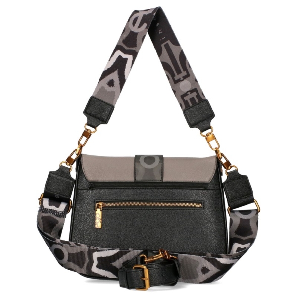 Сива чанта с два сменяеми капака и дълга дръжка- EGO Grey 11581