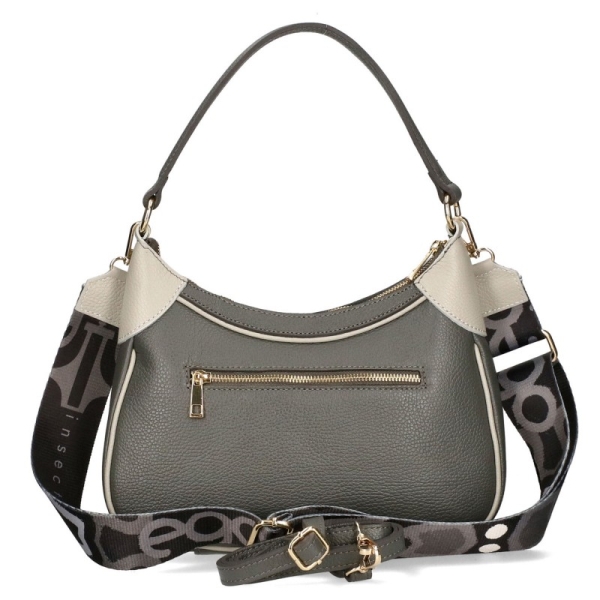 Кафява чанта от естествен велур- EGO Grey 11592