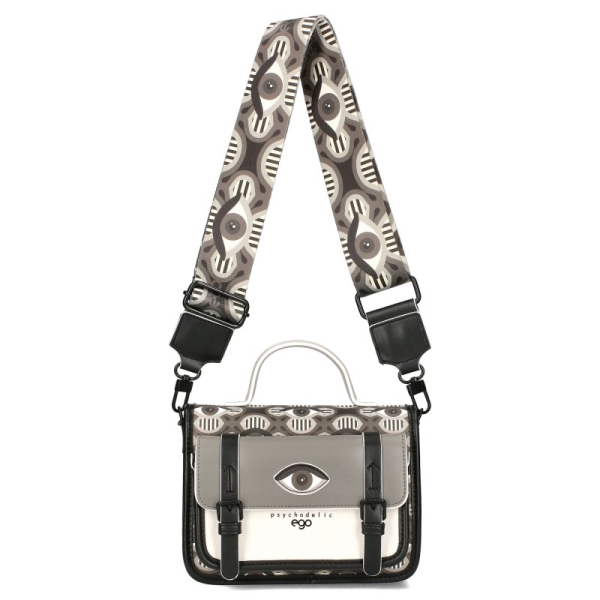 Сива чанта с дълга дръжка за през рамо- EGO Grey 11596