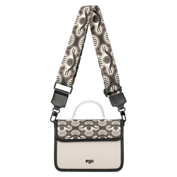 Сива чанта с дълга дръжка за през рамо- EGO Grey 11596