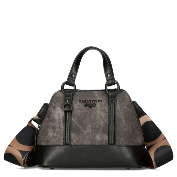 Сива чанта с дълга дръжка за през рамо- EGO Grey 11606