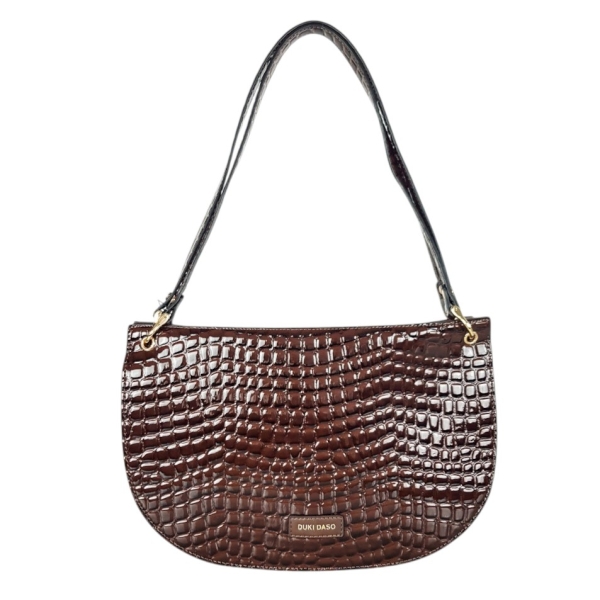 Кафява чанта с две отделения- Duki&Daso 11635