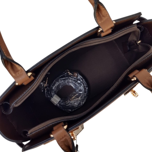 Дамска чанта в три цвята с дълга дръжка- Duki&Daso 11647