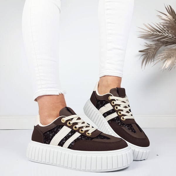 Кецове цвят кафе на платформа- Sidni Koffee 11721