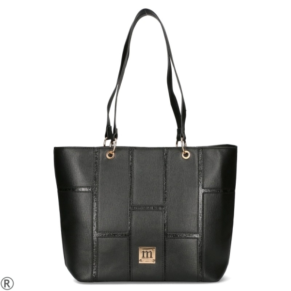 Дамски боти на ток в черен цвят- Mira Black