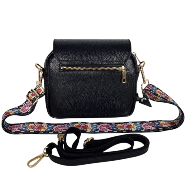 Италианска чанта от естествена кожа- Selin Blue 11771