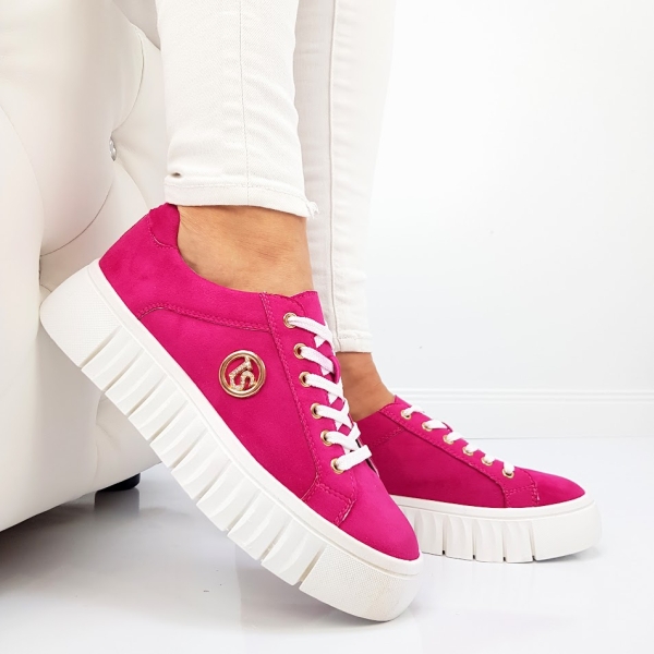 Дамски кецове цвят фуксия- Vera Fushia 11767