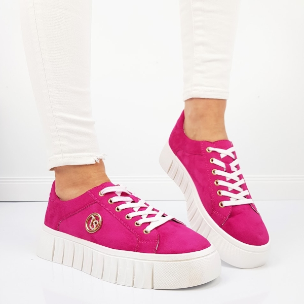 Дамски кецове цвят фуксия- Vera Fushia 11767