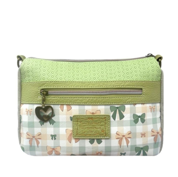 Дамска чанта за през рамо- Sweet & Candy Green 11838