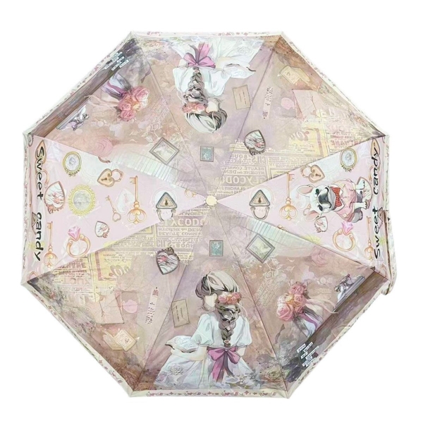 Дамски чадър- Sweet & Candy Pink 11839