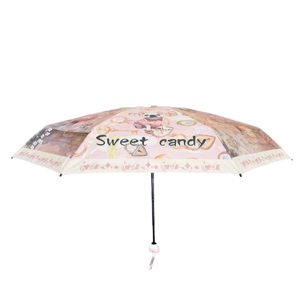 Дамски чадър- Sweet & Candy Pink 11839