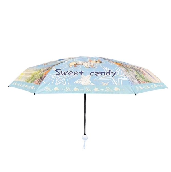 Дамски чадър- Sweet & Candy Blue 11840