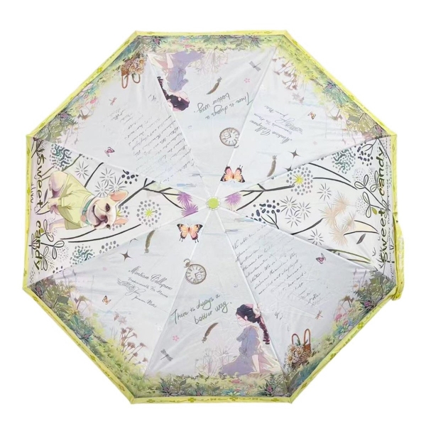 Дамски чадър- Sweet & Candy Green 11842