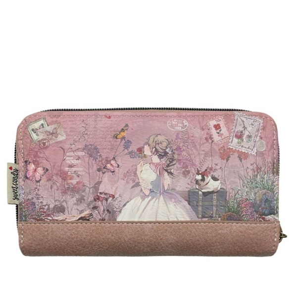Голямо дамско портмоне- Sweet & Candy Pink 11844