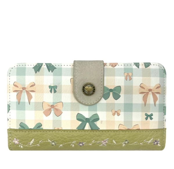 Голямо дамско портмоне- Sweet & Candy Green 11848